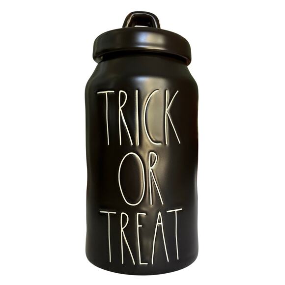 Rae Dunn Trick or Treat Canister – Halloween Fall Kitchen Decor 🎃 Collectible - Picture 2 of 10